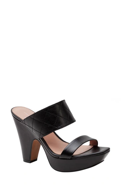 Linea Paolo Indigo Platform Sandal In Black