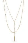 NADRI FLORENCE LAYERED Y-NECKLACE