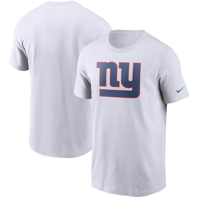 Nike White New York Giants Primary Logo T-shirt