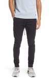Kuwalla Midweight Stretch Cotton Chino Joggers In Navy