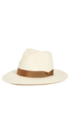 Rag & Bone Panama Straw Hat In Nat