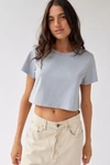 Urban Outfitters Uo Best Friend Tee In Light Grey