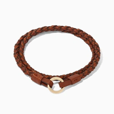 Annoushka Leather Gold Lovelink Bracelet