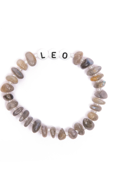 Tbalance Leo Labradorite Crystal Healing Bracelet