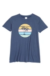 Nordstrom Kids' Graphic Tee In Blue Del Mar Sunset