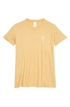 Nordstrom Kids' Graphic Tee In Tan Wheat Sailing Club