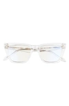 Quay Call The Shots Cat Eye Blue Light Filtering Glasses In Clear,clear Rx