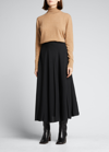 Lafayette 148 Cashmere Turtleneck Sweater In Ginger Root