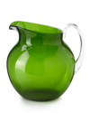 Mario Luca Giusti Palla Transparent Acrylic Pitcher, Green