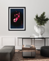 The Oliver Gal Artist Co. Stallion In Neon Giclee By Carson Kressley