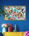 The Oliver Gal Artist Co. Graffiti Love Giclee By Tiago Magro