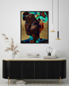 The Oliver Gal Artist Co. Queen Of Neon Giclee On Canvas