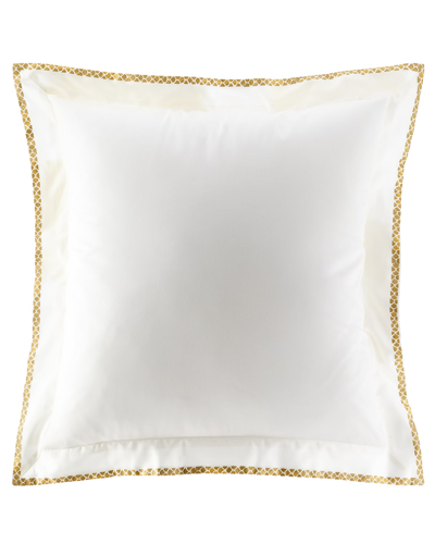 Roberto Cavalli New Gold European Sham, Set Of Two In Multi