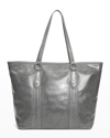 Frye Melissa Zip Shopper Tote Bag In Carbon