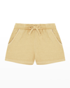 Vild - House Of Little Kid's Organic Cotton Shorts In Sandstone