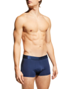 2(x)ist Men's Solid No-show Boxer Trunks In Summer Green