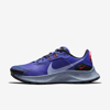 Nike Pegasus Trail 3 Da8698-401 Sneaker Womens Us 12 Purple Running Shoes Paw267 In Lapis,black,flash Crimson,light Thistle