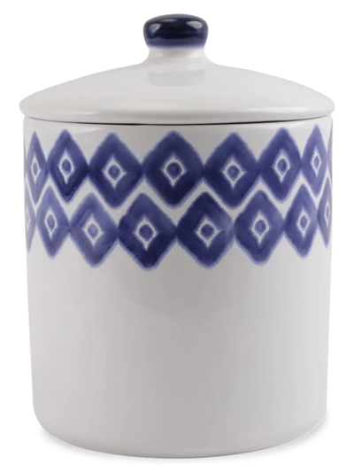 Vietri Santorini Diamond Large Canister In No Color