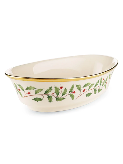 Lenox Holiday Vegetable Bowl In Ivory