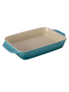 Le Creuset 3.15-quart Rectangular Dish In Caribbean