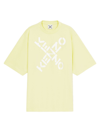 Kenzo Logo Sport Oversized T-shirt In Vanilla