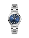 TAG HEUER WOMEN'S CARRERA STAINLESS STEEL & BLUE DIAL AUTOMATIC 29MM BRACELET WATCH