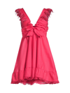 Peixoto Farrah Lace Trim Mini Dress In Pink