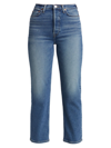 RE/DONE WOMEN'S STRETCH STOVEPIPE JEANS