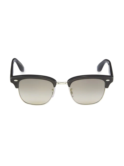 Brunello Cucinelli Capannelle 48mm Square Sunglasses In Black