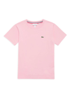 Lacoste Kids' Toddler's, Little Boy's & Boy's Plain Cotton Tee In Pink