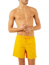 Vilebrequin Unis Swim Trunks In Jaune Nashi