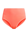 Yummie Shaping High-rise Brief In Peach Echo