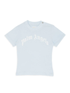PALM ANGELS BABY BOY'S CURVED LOGO T-SHIRT