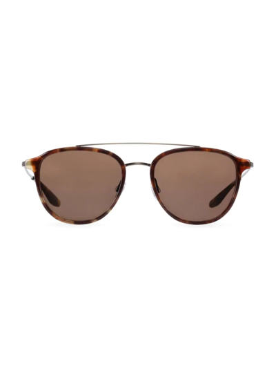 Barton Perreira Courtier 55mm Aviator Sunglasses In Che Ang Esp