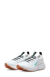 Nike Escape Run Flyknit Women's Road Running Shoes In Platinum Tint,white,dark Smoke Grey,washed Teal