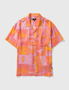 Stussy Graphic-print Short-sleeved Shirt In Pink