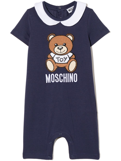 Moschino Babies' Bear-motif Romper