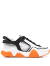 DOROTHEE SCHUMACHER PANELLED CHUNKY-SOLE SNEAKERS