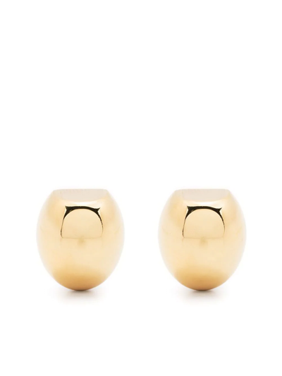 Aeyde Athena Small-shaped Earrings In Gold