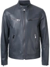 KENT & CURWEN LEATHER BIKER JACKET,K3458EM05A11762775