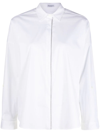 Brunello Cucinelli Concealed-front Fastening Shirt In White