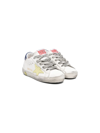 GOLDEN GOOSE LOGO-PRINT LACE-UP SNEAKERS