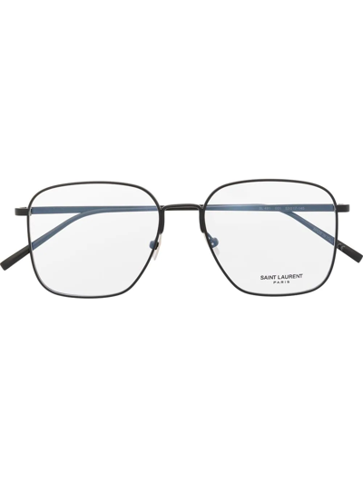 Saint Laurent Square-frame Eyeglasses In Black