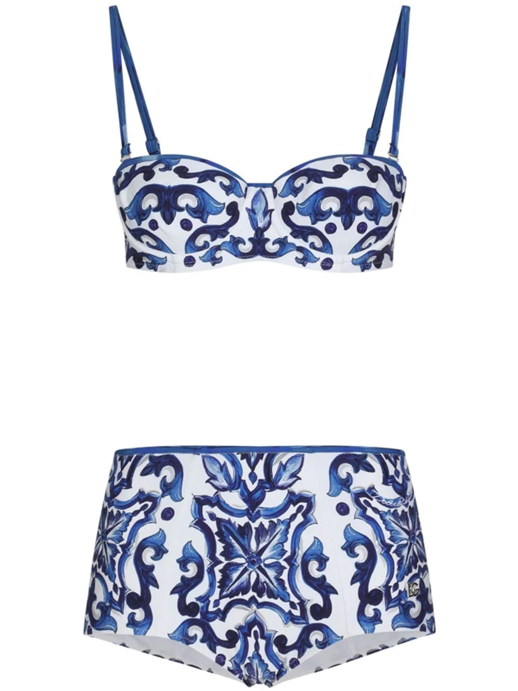 【関税＆送料込み】Dolce & Gabbana 'Maiolica' Print Bikini 29691625_58924014_600.jpg