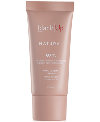 Black Up Natural Matte Foundation In Matte Foundation N