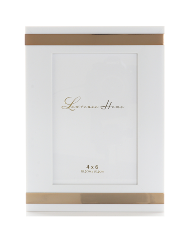 Lawrence Frames And Avant Picture Frame, 4" X 6 " In White
