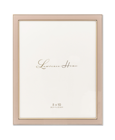 Lawrence Frames Metal And Enamel Picture Frame, 8" X 10" In Pink