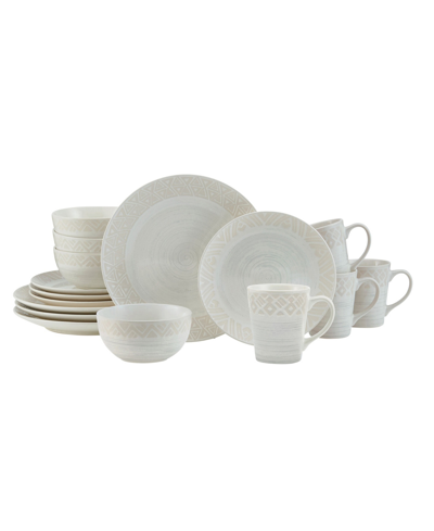 Pfaltzgraff Vera 16 Piece Dinnerware Set In Cream