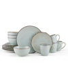 Pfaltzgraff Joanne 16 Piece Dinnerware Set In Blue
