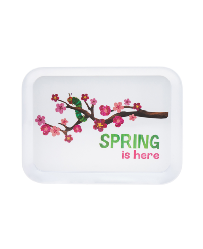 Godinger The World Of Eric Carle, The Very Hungry Caterpillar Spring Is Here Serving Tray In White